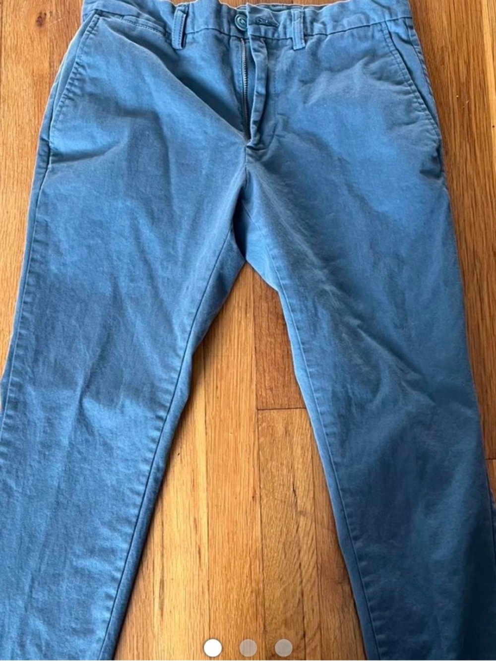 Old Navy Teal Blue Men's Straight Chino Pants